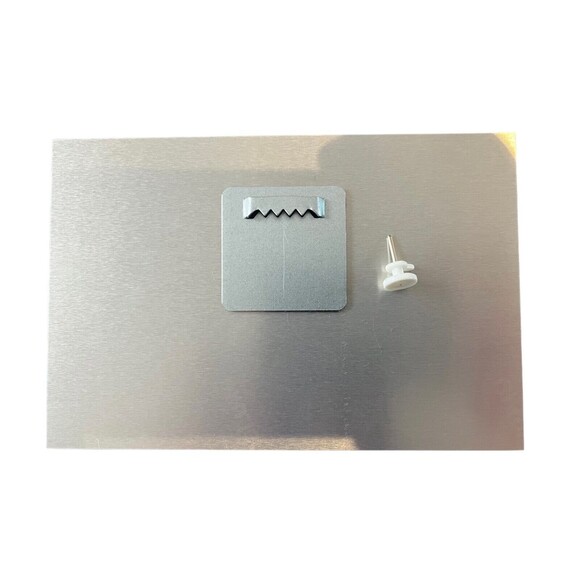 Luminous Wolf HD metal wall art print 4 x 6 inches - Picture 4 of 5